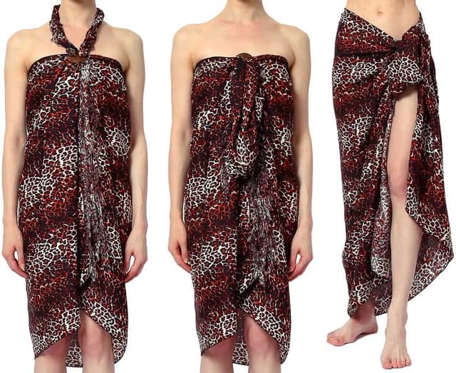 Detalle 1 de Sarong Wickelrock Sarong Tuch, ca. 170 x 110 cm