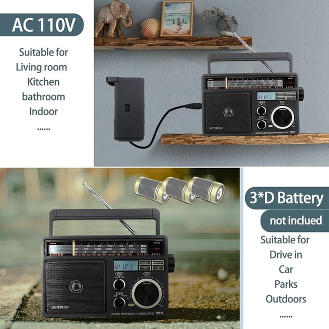 Thumbnail 5 de Retekess TR618 radiolina portatile 3,5 pollici