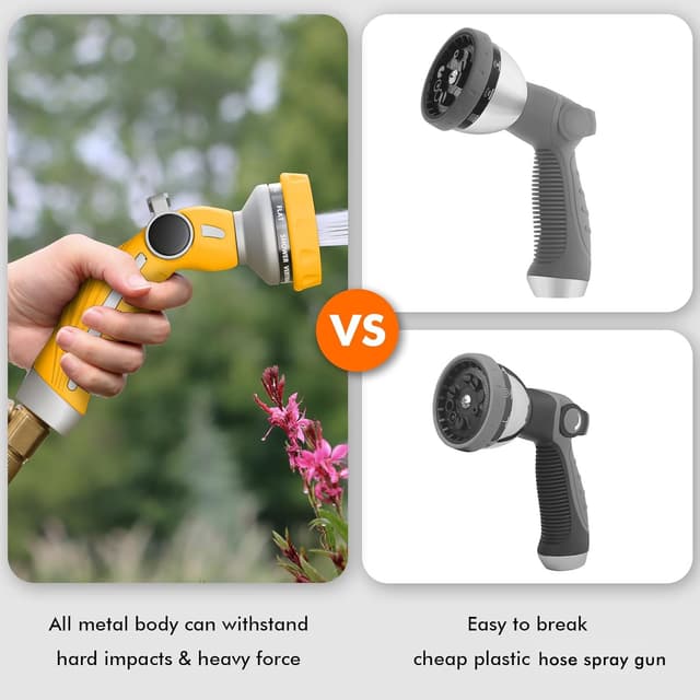 Thumbnail 5 de RESTMO Garden Hose Spray Gun 9-pattern
