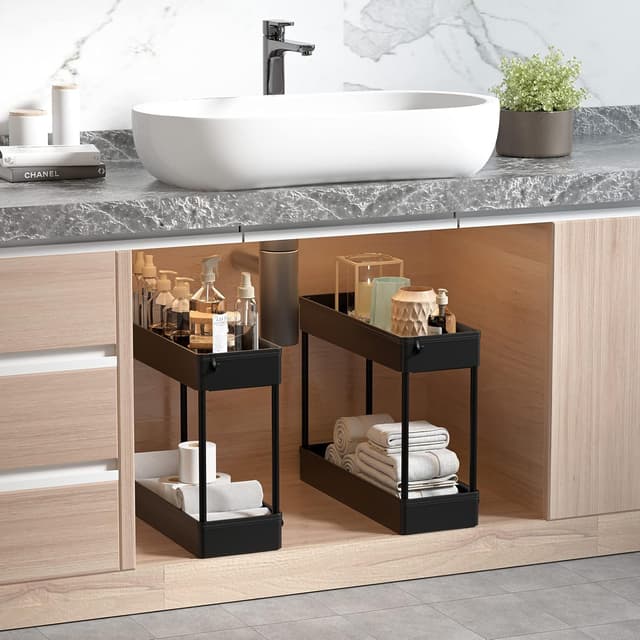 Thumbnail 3 de SOLEJAZZ 4-Tier Slim Storage Trolley