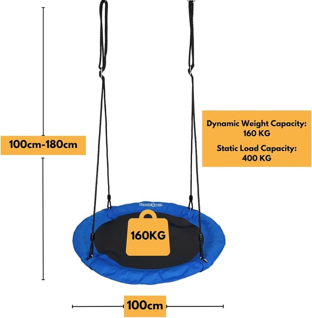 Thumbnail 1 de Jungle Well Nest Swing Seat for Kids 900D Oxford Fabric 🎠