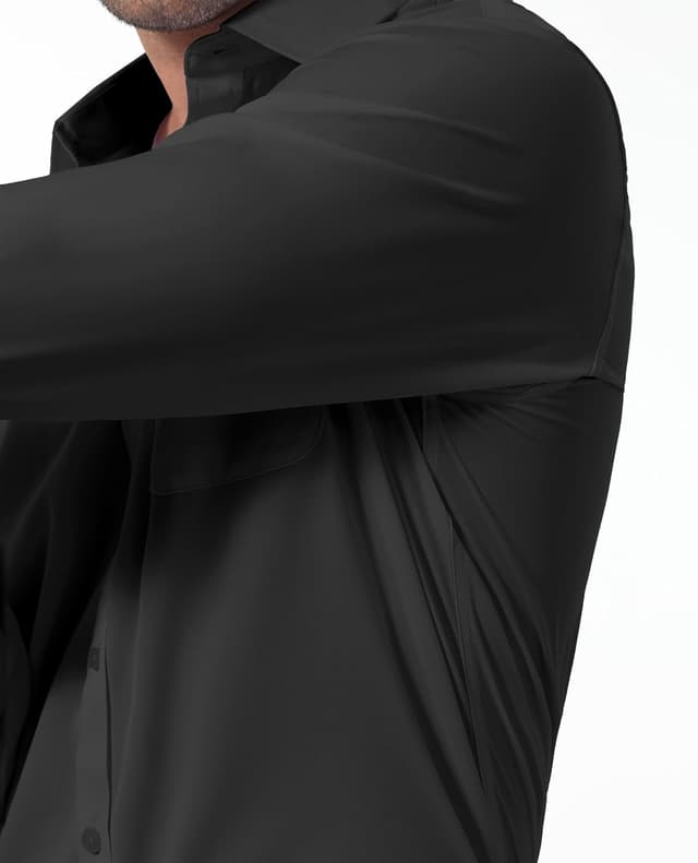 Detalle 1 de siliteelon Regular Fit Bügelfrei Hemden langarm