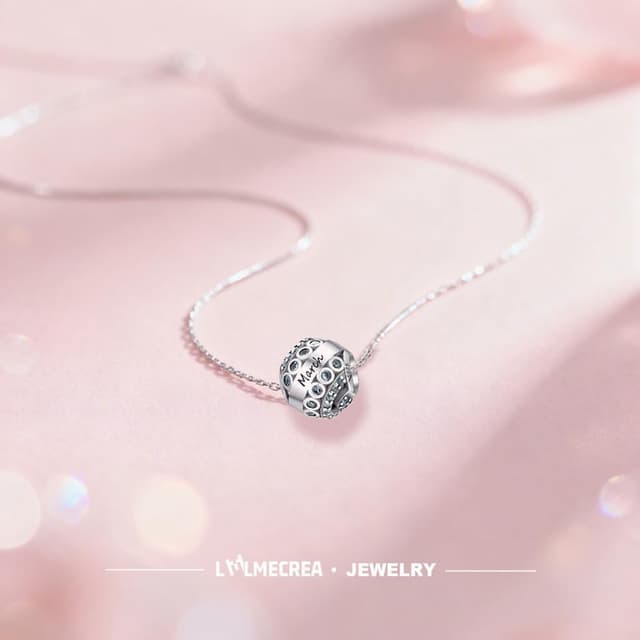 Detalle 2 de 925 Sterling Silber Geburtsstein Charm März