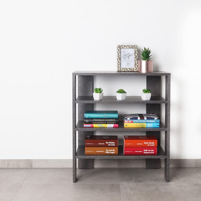 Detalle 2 de RICOO Zapatero WM039-BG Gris Cemento - Organizador de Zapatos