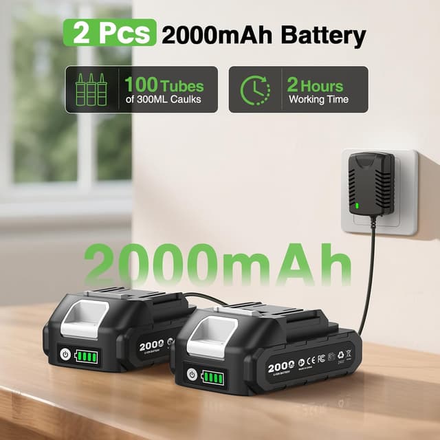 Thumbnail 3 de Taskstar Electric Caulking Gun for 300ML Cartridges