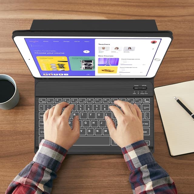 Detalle 1 de D DINGRICH Keyboard Case for iPad 10.2"