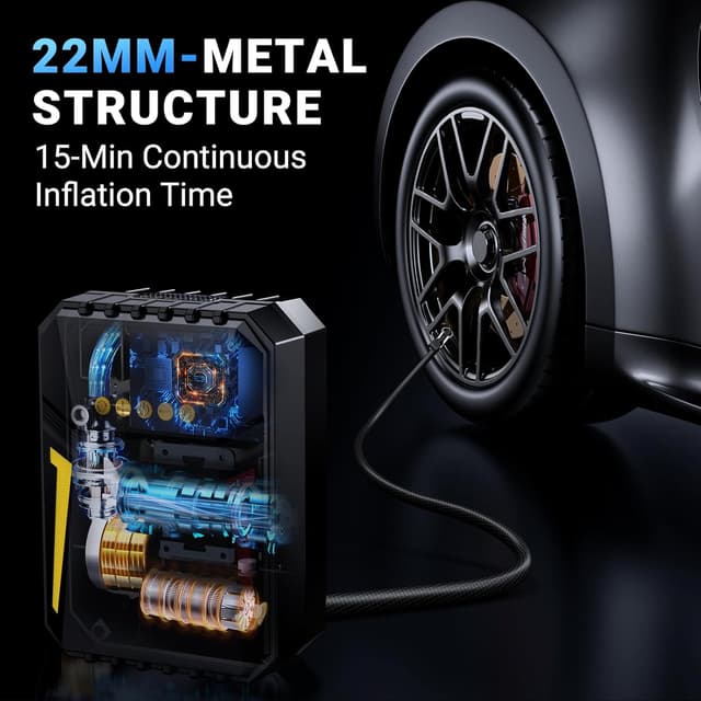 Thumbnail 4 de Ipflin Tyre Inflator 150 PSI digital pump ⏱