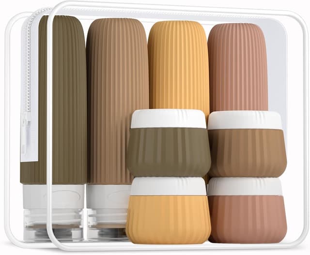 Detalle de Gemice Travel toiletry bottles 8 pcs, 90ml