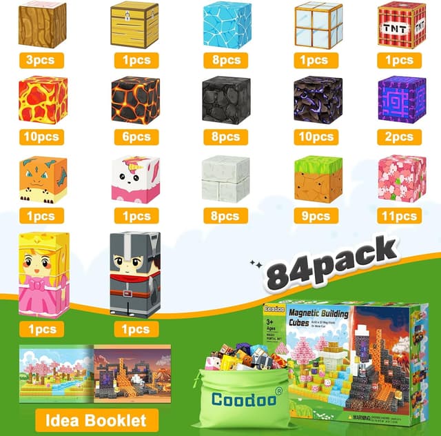 Thumbnail 4 de Coodoo Magnetic Blocks Magic Portal Set for Toddlers 🧩