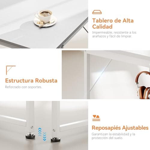 Thumbnail 7 de Coleshome Escritorio 120x48 cm para oficina y estudio