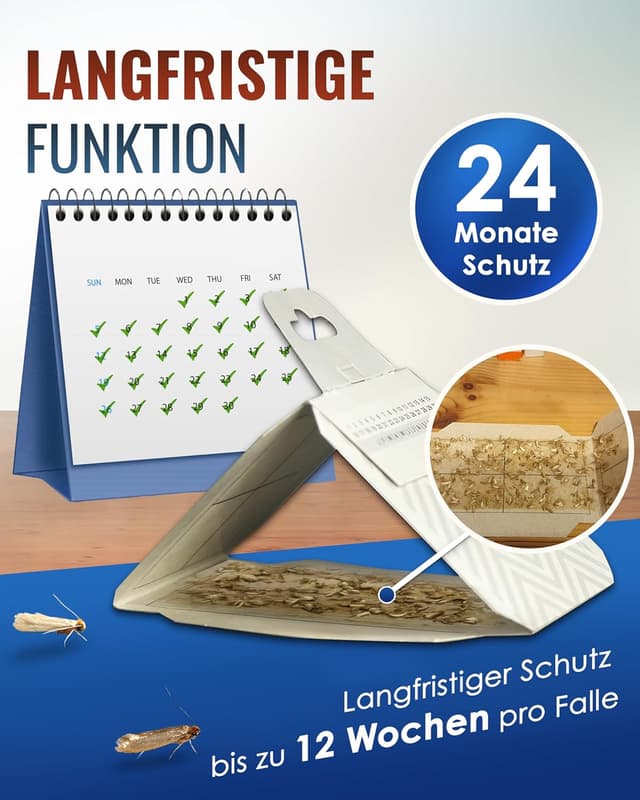 Thumbnail 3 de PIC Kleidermottenfalle Mottenschutz Kleiderschrank