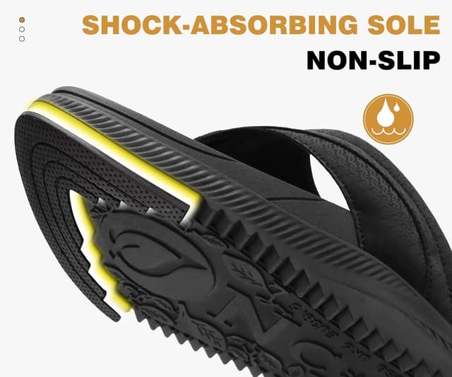 Detalle 2 de Orthopädische Flip Flops für Damen mit Arch Support