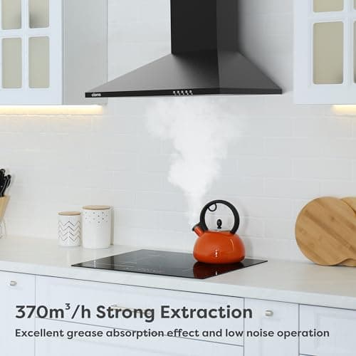 Detalle de CIARRA CBCB6201 campana extractora 60 cm 370m³/h