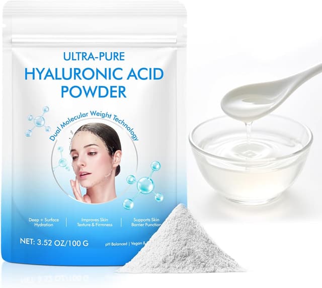 Detalle de Polvo de ácido hialurónico 100 g