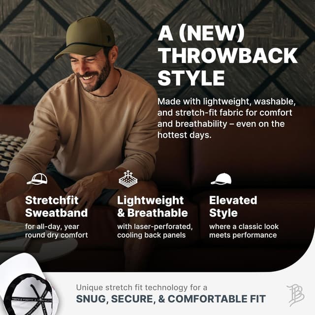 Detalle de Branded Bills Officially Licensed Ole Miss Rebels 5-Panel Crimson Script PVC Snapback Hat