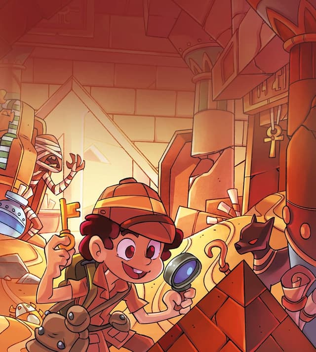 Detalle 2 de Escape Game Die Pyramide des Pharao ab 8