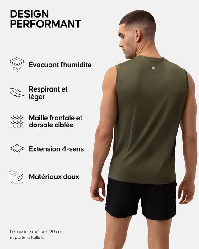 Detalle 2 de DANISH ENDURANCE Débardeur de Sport 1 lot