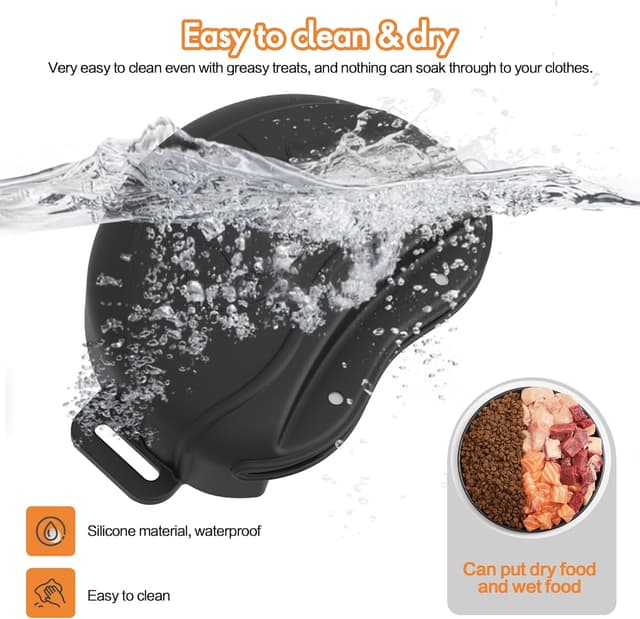 Thumbnail 5 de AWINNER Dog Treat Pouch Premium Silicone