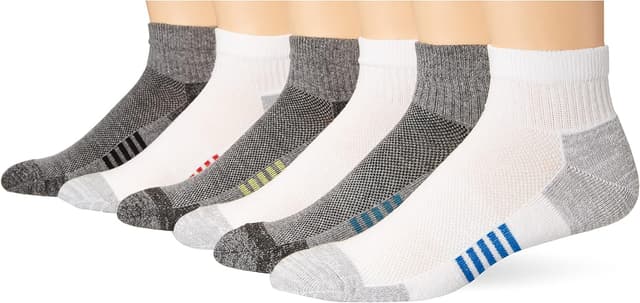Thumbnail 5 de Amazon Essentials athletic ankle socks, 6-pack