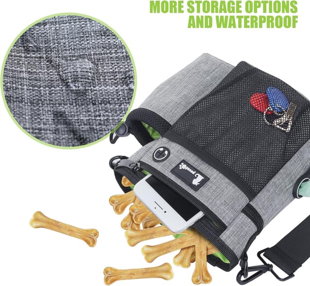 Thumbnail 4 de pecute Large Dog Treat Pouch Bag 3-way, waterproof