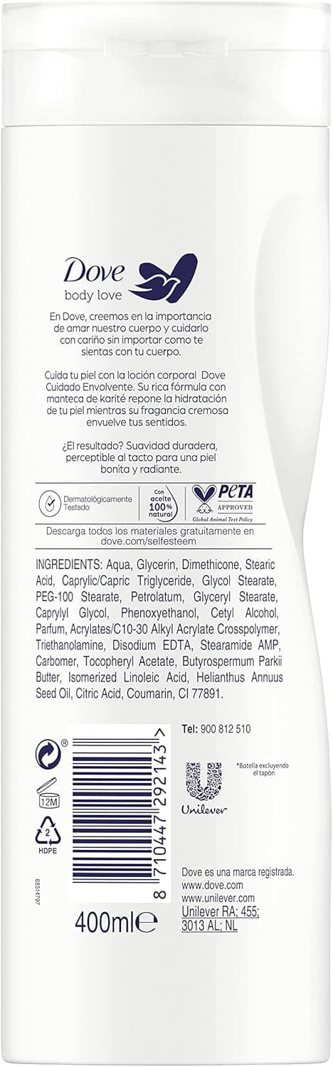 Detalle 1 de Dove Crema Hidratante Corporal Katiré y Vainilla 3x400 ml