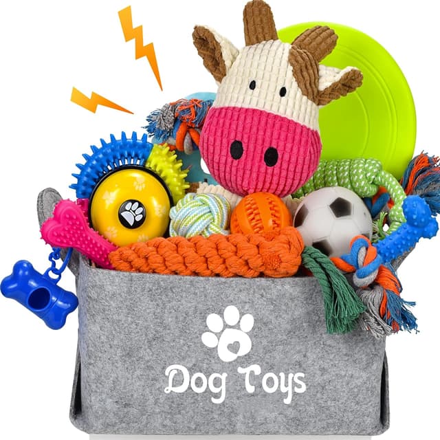 Imagen de LECHONG Puppy Starter Toy Set 21-pack for training en OfertitasTOP