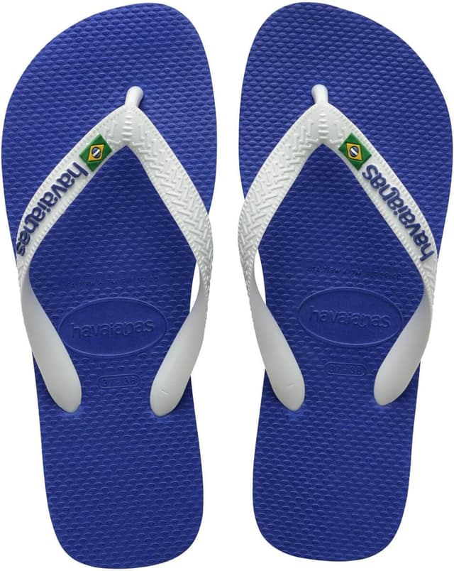 Detalle de Havaianas Brasil Logo (Mini Me) unisex kids flip-flops