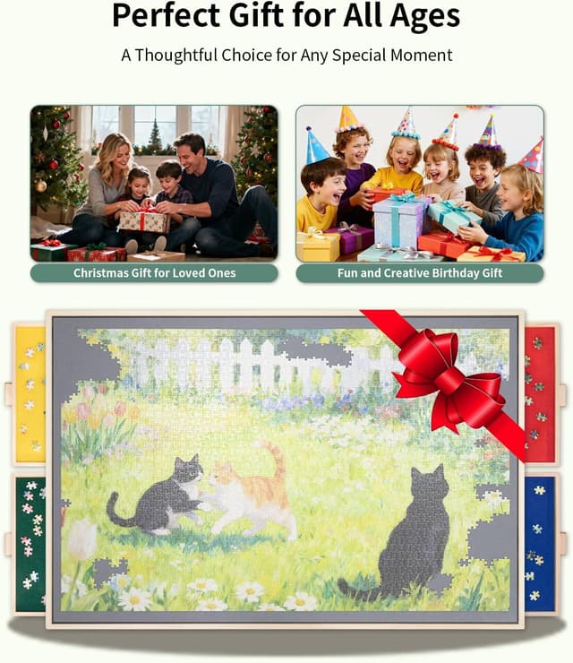 Thumbnail 5 de 1500-piece Tilting Puzzle Board 🎲