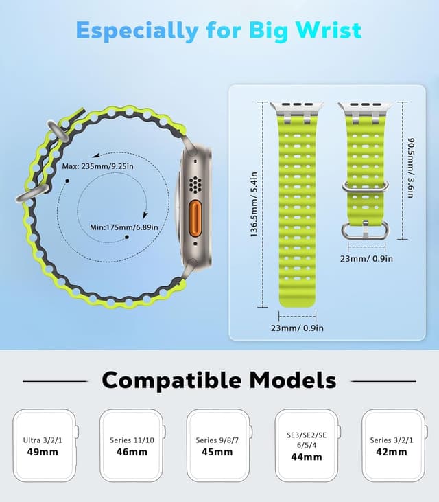 Detalle 2 de Astorgos Ocean Band Strap for 49mm