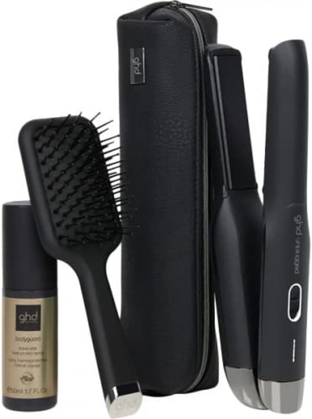 Detalle de ghd Unplugged Gift Set, piastra senza fili 185°C