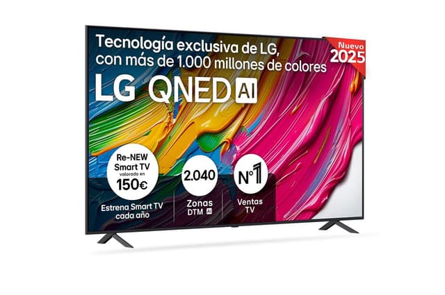 Detalle de LG QNED QNED80 86" 4K 2025 Smart TV
