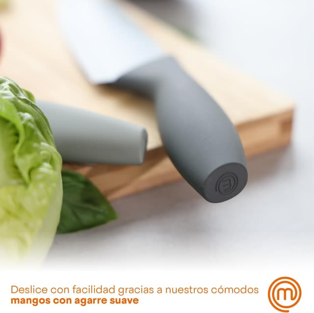 Thumbnail 5 de MasterChef Set de Cuchillos de Cocina 🧑🍳 5 Piezas Acero Inoxidable