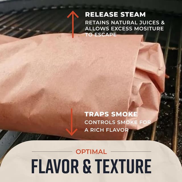 Detalle de Bryco Goods Pink Butcher Paper Roll with Dispenser Box (18" x 175')