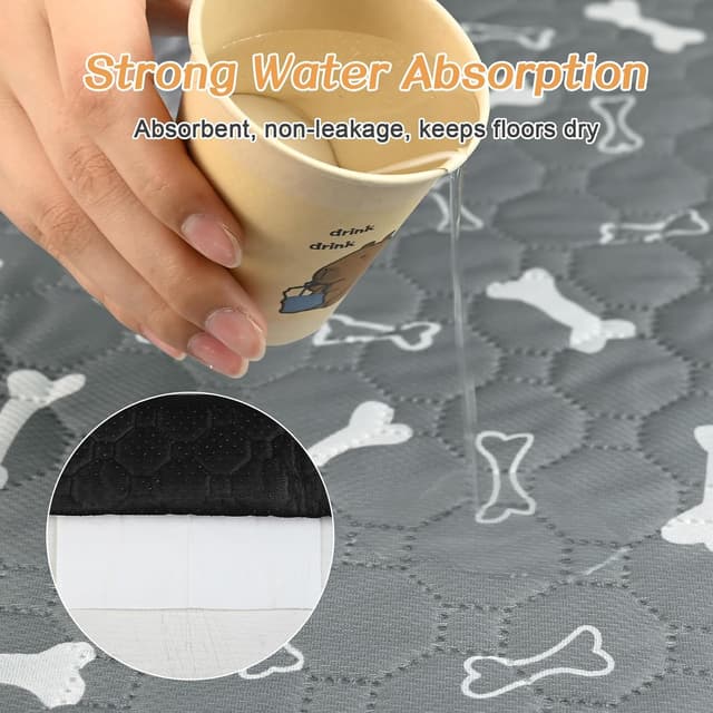 Thumbnail 2 de MIGHTYDUTY Washable Puppy Pads 2 Pack