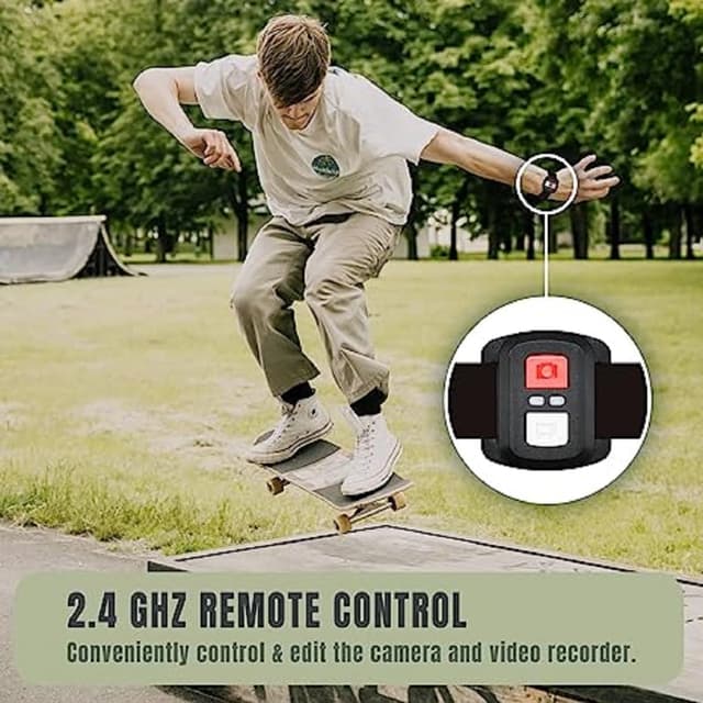 Thumbnail 4 de Exprotrek Action Cam 4K 40M Unterwasserkamera