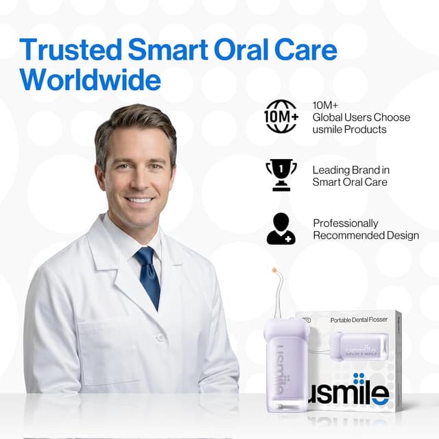 Thumbnail 2 de usmile C10 Portable Water Flosser 95-Day Battery