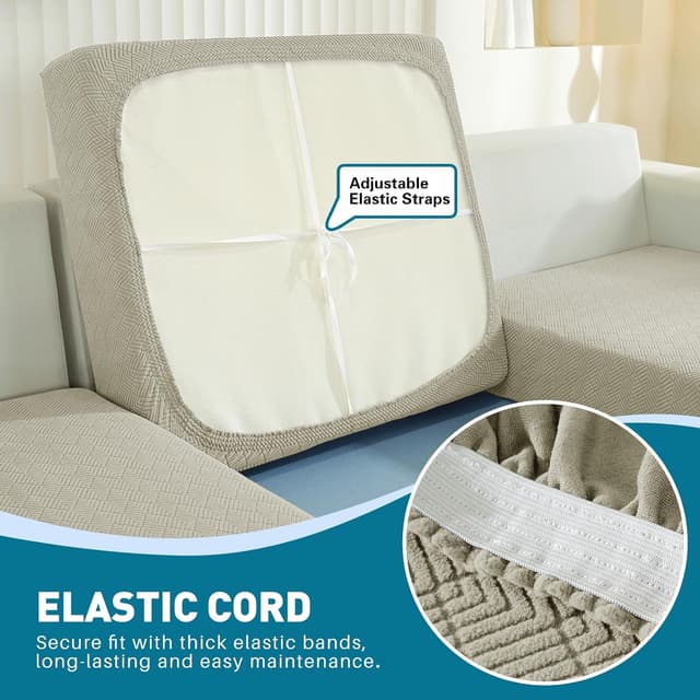 Thumbnail 6 de YSTELLAA copricuscino divano 1 posto cachi