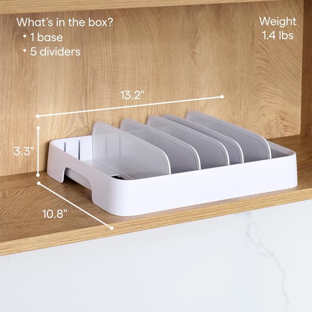 Thumbnail 4 de YouCopia StoraLid Adjustable Lid Organizer 24