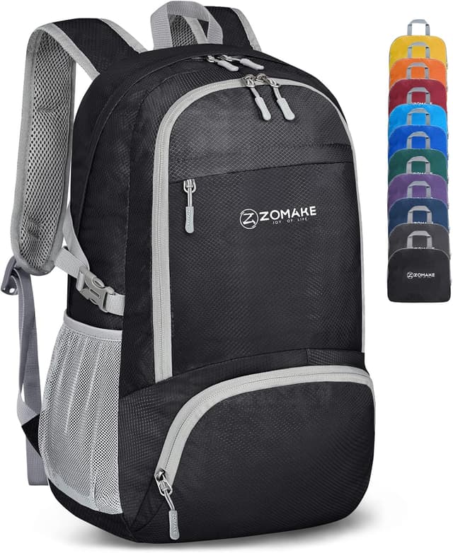 Detalle de ZOMAKE ZOMAKE Lightweight Foldable Backpack 30L