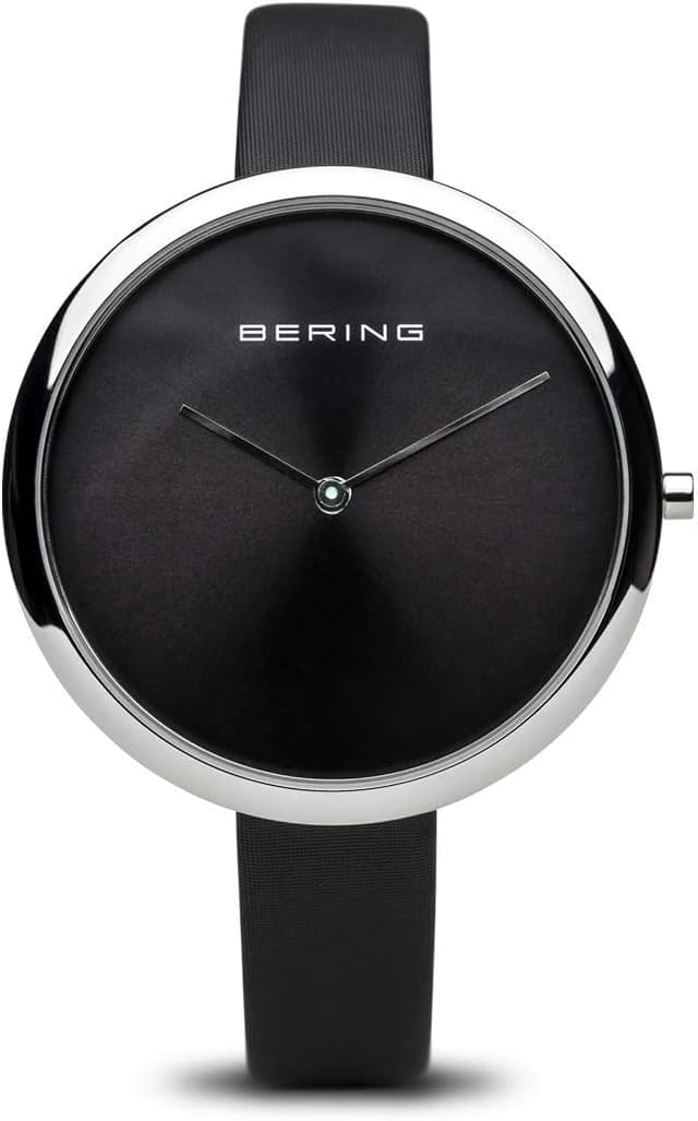 Detalle de BERING Damen Quarz Uhr 12240 – 40 mm Edelstahlgehäuse, Sunray Zifferblatt & Saphirglas