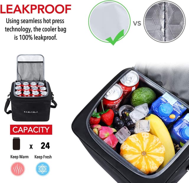 Thumbnail 2 de Farasla Trunk Organizer with Cooler Bag