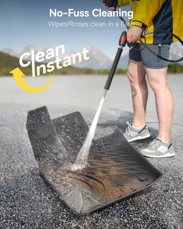 Thumbnail 3 de 3W Floor Mats & Cargo Liner Lexus RX 2023–2026, TPE Car Mats