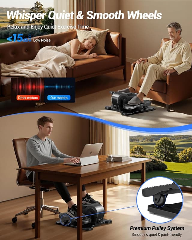Thumbnail 4 de Cursor Fitness Under Desk Elliptical Machine