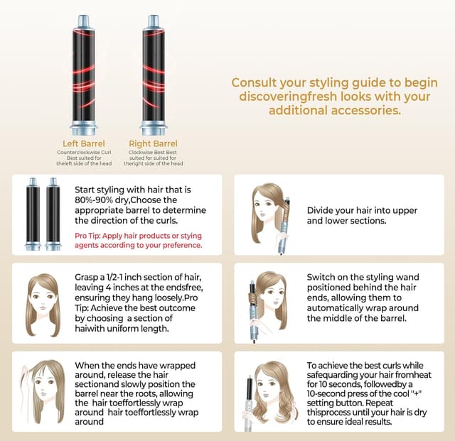 Detalle de Airbrush Hair Styler 6 in 1 Airstyler