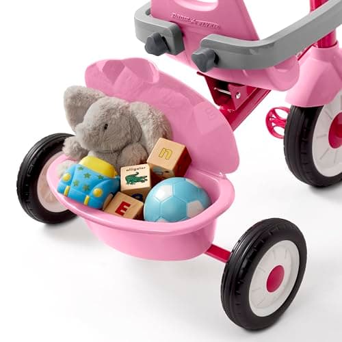 Thumbnail 6 de Radio Flyer 3 en 1 Triciclo Stroll 'N Trike rosa para 1,5–5 años