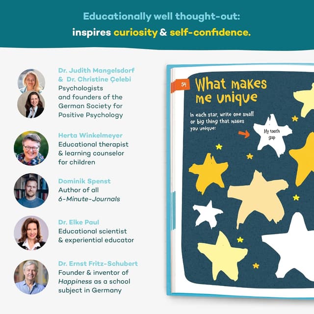 Detalle 2 de 6-Minute Kids Diary 6–12 gratitude journal 📔