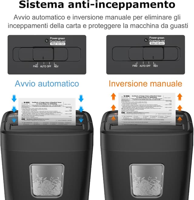 Thumbnail 4 de Bonsaii C261-C Distruggi Documenti 8 Fogli