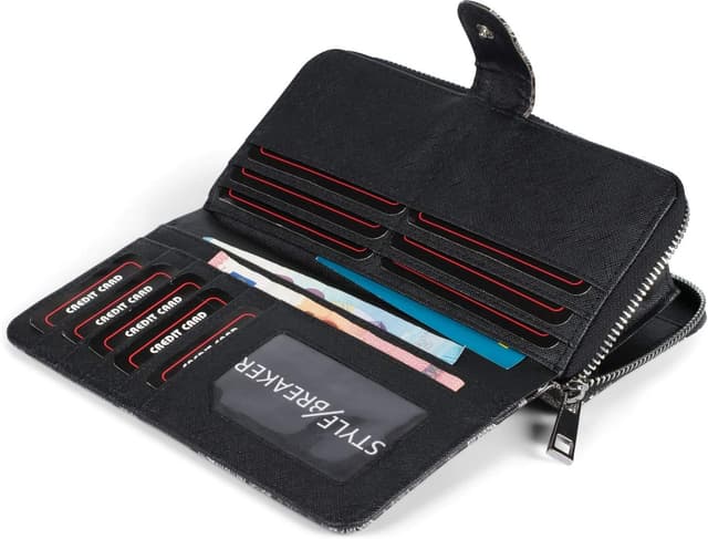 Thumbnail 2 de styleBREAKER Portafoglio donna 19x10x3 cm