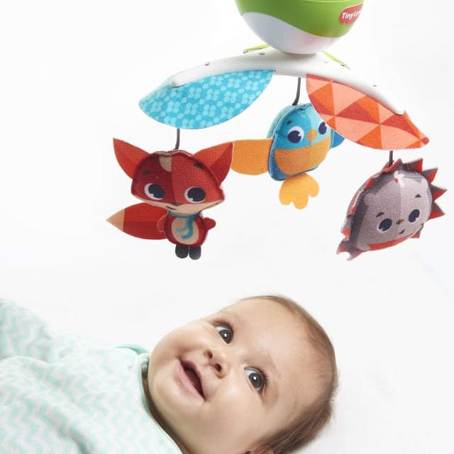 Detalle 2 de Tiny Love 3-in-1 Take Along Baby Mobile for Cot (0+ Months) – Meadow Days
