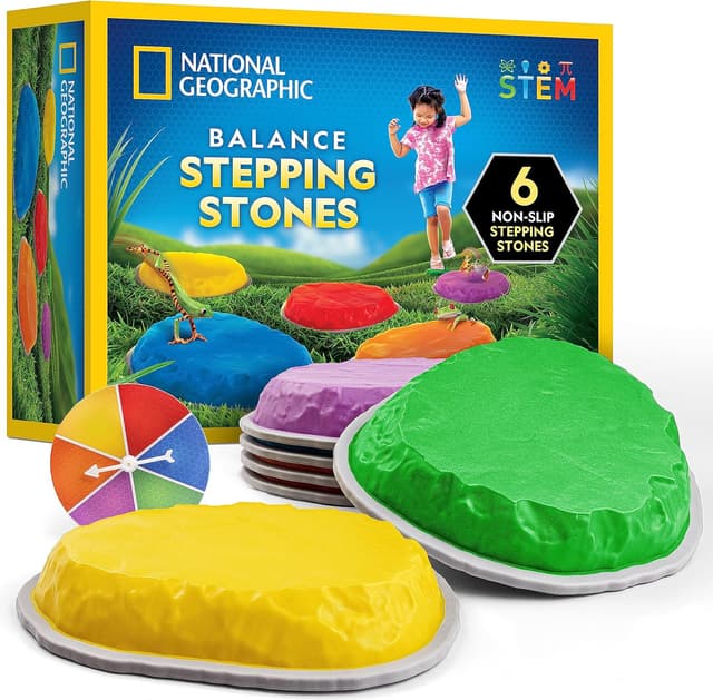 Detalle de NATIONAL GEOGRAPHIC Stepping Stones for Kids 6-pack